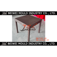 Customized Injectgion Plastic Rattan Table Mould